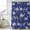 Navy Blue, variant on Blue Camels Shower Curtain, Waterproof Shower Curtains for Bathroom, Modern Watercolor Cute Funny Animals Washable Fabric Bathtub Curtain Set Bath Decor with 12 Hooks 72"x78"