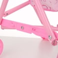 thumbnail image 2 of Poussette Poussette pour Bébé Nourrisson Pliable avec Poupée pour Poupée de 12 Pouces Mini Poussette Jouets Cadeau Rose, 2 of 8
