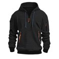 thumbnail image 4 of WELOIJEVBE Men's Fashion Hoodies&Sweatshirts Winter Warm Men's Long Sleeved Hoodie Men's Casual Unique Outdoor Design Solid Color Long Sleeved Hoodie Large Size, 4 of 4