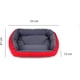 thumbnail image 5 of Cama para Perro Hills Rojo Gris Resistente y Confortable con Relleno Suave, 5 of 7