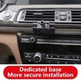 thumbnail image 4 of LUNQIN Car Phone Holder for 2005-2015 BMW 7 Series Sedan 730Li 740Li 750Li Auto Accessories Navigation Bracket Interior, 4 of 5