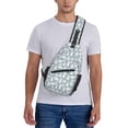 thumbnail image 6 of Lsque Polar Bears And Snowy Winter Pattern Cross Chest Bag Diagonally – Premium Durable Front Chest Sling with Adjustable Padded Strap, High-Capacity Storage, 6 of 8