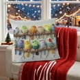 thumbnail image 6 of Cheapark Cute Bird Decorative Pillow Set - Soft Plush Cushions for Living Room & Bedside, Festive Design Enhances Holiday Home Ambiance & Seating, 6 of 6
