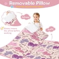 thumbnail image 3 of Pioneer Flower Floral Print Pattern Toddler Nap Mats for Kids Preschool,Sleeping Mat Bag or Kids,Toddler Sleeping Bag,Toddler Nap Mat or Daycare, 3 of 6