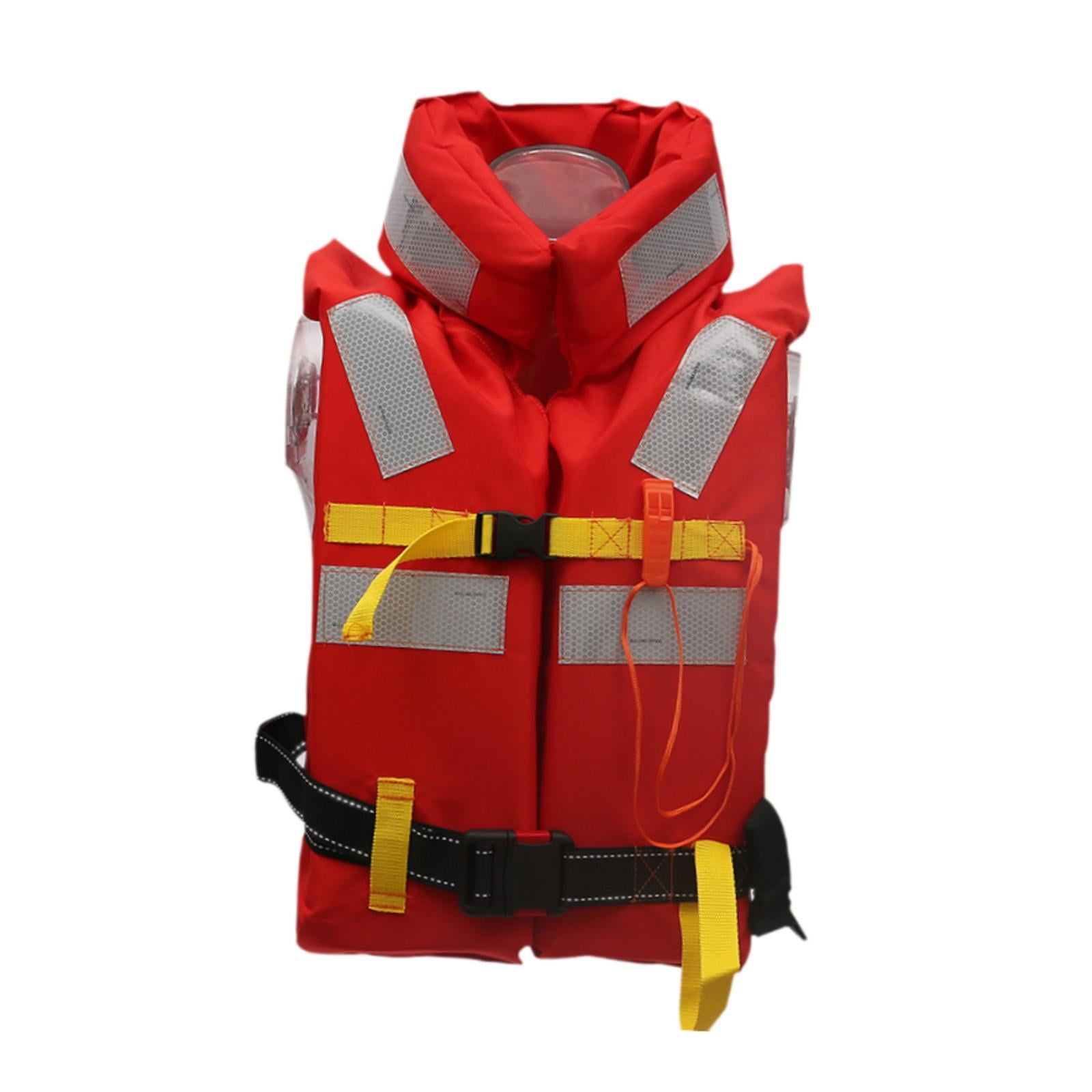 DimyFew Marine Life Jacket Lightweight Life Vest for Beach Gear Buoyancy Watersports Adults Hooded
