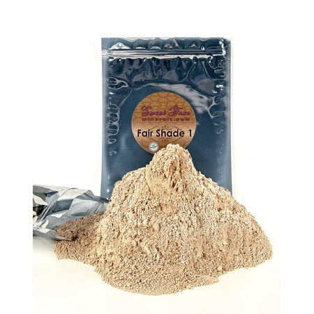 Makeup Refill - Bulk Refill Mineral Foundation (FAIR 1) Makeup Powder Matte Bare Skin Sheer SPF 15 Cover (12 Grams)