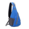 thumbnail image 3 of Sac à Dos Sling Hommes Femmes Sac d'Épaule Respirant Mode Léger Sac de Jour de Randonnée avec Trou d'Écouteurs Caché pour Randonnée Marche Voyage, 3 of 11