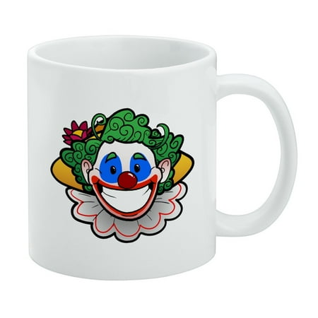 

Clown Happy Face White Mug