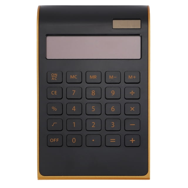 ColoMX Calculadora solar portátil Calculadora de escritorio de plástico Calculadora de escritorio para el hogar