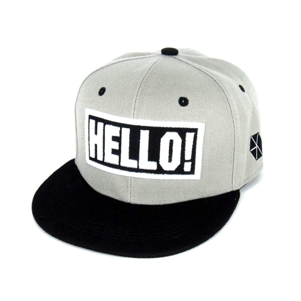 Gorra de béisbol Anime Hat Hello para hombre y mujer