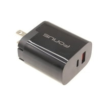 36W Fast Home Charger for Samsung Galaxy S25/Ultra/Plus - 2-Port USB Type-C Port Travel Wall Power