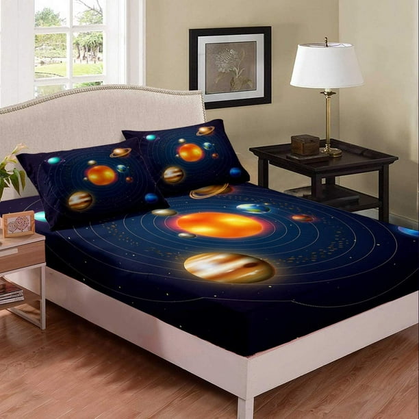 Kids solar system clearance bedding