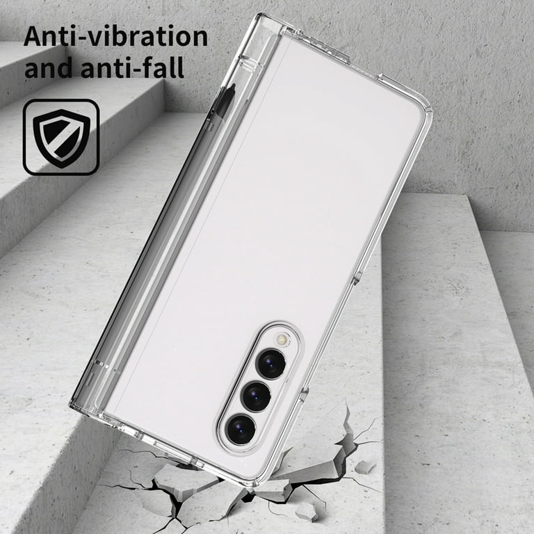Samsung Galaxy Z Fold 3 Case with S-Pen Holder, Dteck Full