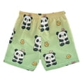 thumbnail image 2 of Cute Pandas with Flowers Swim Trunks Board Shorts Beach Pants Bathing Bottoms 5T, 2 of 8