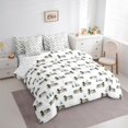thumbnail image 3 of Manfei Wildlife Duck Twin Bedding Sets 7-Piece for Kids, Rustic Farmhouse Animal Bedding Comforter Set, Plant Botanical Reversible Sheet Sets, Microfiber Bedroom Decor, 3 of 7