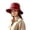 Red, variant on Quick Dry Safari Sun Hat Breathable Bucket Hat With Adjustable Chin Strap Uv Protection Travel Hat For Fishing Hiking Beach(Army Green-58Cm)