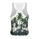 thumbnail image 3 of Camisetas de Tanque de los Hombres Tanque de los Hombres Incolor Gradiente de Impresión Cuello Redondo Correa Delgada Fuga Atrás Regular Casual Deportes Blusas de Tanque, 3 of 4