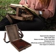 thumbnail image 4 of Caja De Madera Para Mensajero De Escritores, Bolso De Hombro De Madera Portátil, Correa De Ancho Derecho, Interior Retro Versátil A Prueba De Golpes Para Artistas Para, 4 of 7