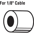 thumbnail image 2 of Prime-Line Products GD 12175 Cable Stops, 1/8", Extruded Aluminum, Pack of 100, 2 of 2