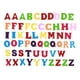 thumbnail image 1 of 50 letras del alfabeto de fieltro de tela no tejida para manualidades, juguetes para niños, decoración de fiestas de cumpleaños y Navidad (colores y letras variados), 1 of 5