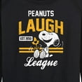 thumbnail image 3 of Peanuts - Peanuts Laugh League - Women's Lightweight French Terry Long Sleeve Shirt, 3 of 6