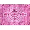 thumbnail image 1 of Ahgly Company Indoor Rectangle Medallion Pink Traditional Area Rugs, 5' x 8', 1 of 4