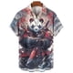 thumbnail image 4 of Nuevas camisas de animales para hombres, ropa con estampado 3D de panda y orco, camisas y blusas casuales de moda para hombres, ropa de hombre de alta calidad, 4 of 5