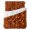 Orange, variant on Thanksgiving Fall 4 Piece Bedding Set, Maple Leaf Orange Retro Plaid Texture Twin Size Duvet Cover Set with Zipper Closure & Corner Ties Soft Breathable Comforter Cover for Bedroom