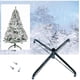 thumbnail image 1 of Base de soporte para árbol de Navidad de 30 cm con pie de hierro, plegable, adecuada para decoraciones navideñas y árboles artificiales, 1 of 5