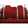 thumbnail image 2 of CalTrend Rear 40/60 Split Back & Solid Cushion Tweed Seat Covers for 2008-2010 Hyundai Sonata - HY111-02TA Red Insert and Trim, 2 of 2