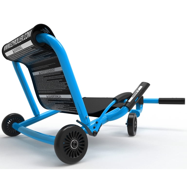 EzyRoller, Classic, Aqua Blue, Extendable Frame, No Pedals