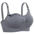thumbnail image 4 of Women's Full Coverage Seamless Bra Wireless Maternity Nursing Bra for Breastfeeding, 4 of 4