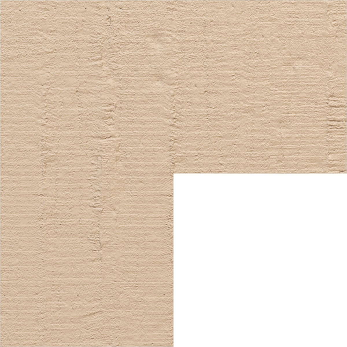 6"W x 6"D x 6"H Wide Chapel Hill Rough Cedar Woodgrain TimberThane Corbel, Primed Tan