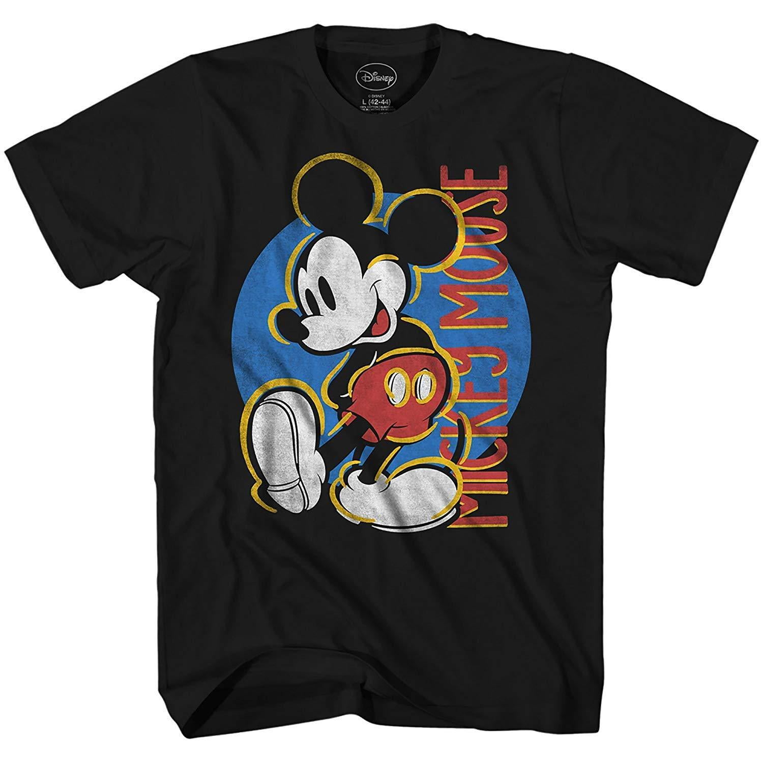 Mickey Mouse Final Touches Disneyland Disney World Tee Funny Humor Adult Mens Graphic T-shirt 