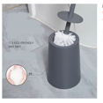 thumbnail image 3 of 1 escobilla de baño, escobilla de baño con mango largo, PP, escobilla de baño creativa(gris,37x18x13cm) JAMW Sencillez, 3 of 5