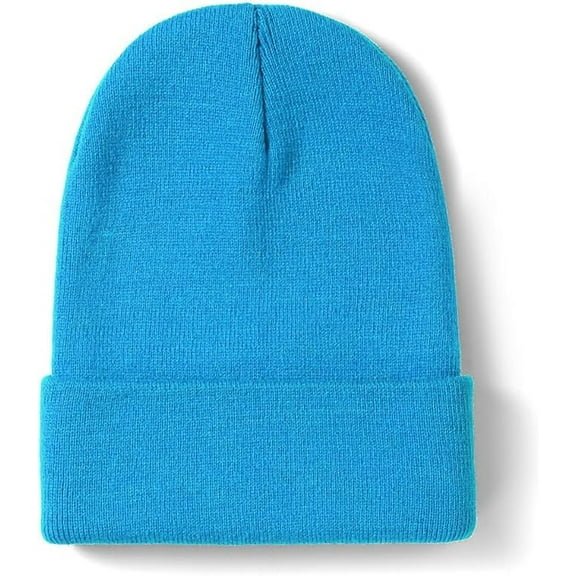 Beanie Hat for Men and Women Soft Warm Cuffed Beanie Winter Hats Knitted Skull Cap