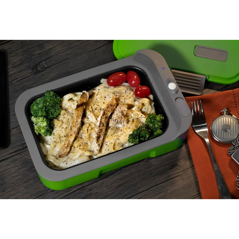 Hot Bento – Self Heated Lunch Box and Food Warmer – Battery Powered,  Portable, Cordless, Hot Meals for Office, Travel, Jobsite, Picnics, Outdoor