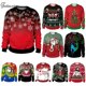 thumbnail image 2 of Sudadera con estampado de dibujos animados para hombre, suéter de cuello redondo, chándal de Navidad feo, ropa de calle para pareja, otoño, 2 of 4