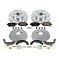 thumbnail image 3 of PowerStop Front and Rear Z23 Evolution Sport Brake Pad Rotor Drum and Shoe Kit Fits: TOYOTA Select Models K15202DK, 3 of 10