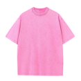thumbnail image 5 of 230G Cotton American Large Size T Shirts Men Summer Vintage Clothes Washed Tees Casual Short Sleeve Basic Male Tops, 5 of 9