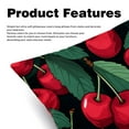 thumbnail image 2 of Cherry Covers - Set of 2 Throw Pillow Covers with Unique Patterns for Living Room Decor - Available in 16x16, 18x18, and 20x20 Inches Throw Pillows for All Occasions, 2 of 6