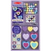 Melissa & Doug Decorate-Your-Own Heart Bead Set