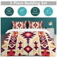 thumbnail image 3 of Bohemia Set Duvet Cover Bedding Set Duvet Cover Polyester Quilt Cover for Queen Size, 3 of 6