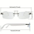 thumbnail image 3 of AI Smart Glasses: Real-Time Translation for 164 Languages, AI Chat, Hi-Fi Sound, Photochromic Lenses & Metal Frame, 3 of 13