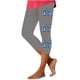 thumbnail image 1 of Pantalones de Ajuste Seco de la Moda de las Mujeres Imprimidas Leggings, Deporte de Yoga Elástico de Poliéster Elástico Respirable, 1 of 4