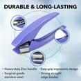 thumbnail image 3 of Azurro - Clipperpro 2.0 Toenail Clipper w/ Swivel Head and Lock Adult Nail Grooming - Red, 3 of 5