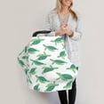 thumbnail image 3 of Fotbe Sea Turtle Pattern Car Seat Covers for Babies, Nursing Breastfeeding Cover Carseat Canopy, Soft Stretchy Carrier Cover, 3 of 9