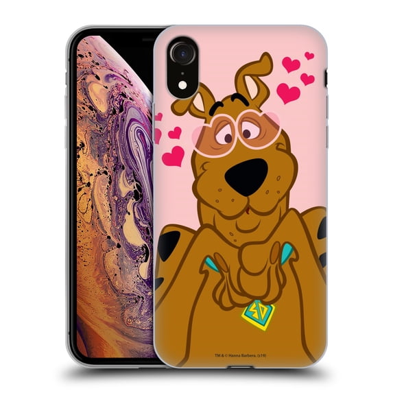 Head Case Designs Officially Licensed Scooby-Doo Seasons Scooby Love Soft Gel Case Compatible with Apple iPhone XR