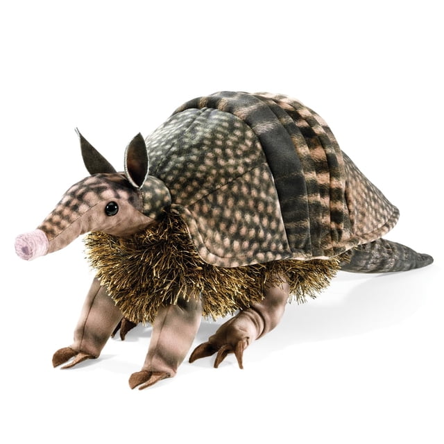 Títere de Mano Armadillo Folkmanis 43x20x18 cm