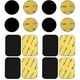 thumbnail image 1 of 8 placas metálicas autoadhesivas para soporte magnético de teléfono para coche (negro), 1 of 8